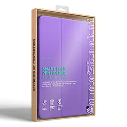 Чохол-книжка для планшета Apple iPad Air 13 (2024)/Air 13 (2025)/Air 13 (2026), Smart Fold Pen, фіолетовий, 13 дюймів, з екошкіри + TPU, з магнітною застібкою, підставкою, тримачем під стилус, протиударний, з функцією Wake/Sleep - мініатюра 8