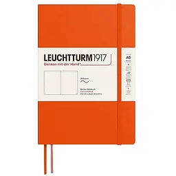 Блокнот Leuchtturm1917, Середній, М'яка обкладинка, Pumpkin, Чисті аркуші (373996)