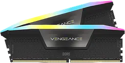Оперативна пам'ять Corsair 32GB (2x16GB) DDR5 6400MHz Vengeance RGB (CMH32GX5M2B6400Z32)
