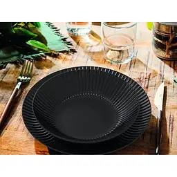 Тарілка супова Luminarc Cottage Black 20 см (V2124) - мініатюра 2