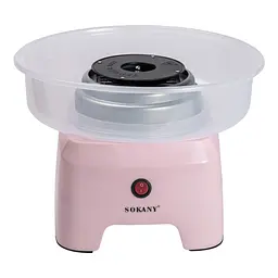 Апарат для солодкої вати Sokany SK-520 настільний, рожевий Sokany SK-520P - мініатюра 3