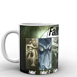 Кухоль GeekLand Fallout Фаллаут постер FT.02.011 330 мл білий - мініатюра 3