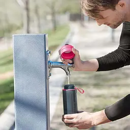 Пляшка для води з фільтром Brita Active рожева 600 мл (1020337) - мініатюра 6