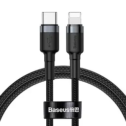Кабель Baseus Cafule Cable Type-C to Lightning PD 18W 1m CATLKLF-G1 Black