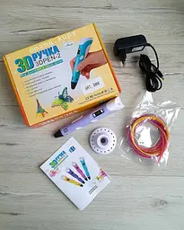 3Д-ручка з LCD-дисплеєм Smart 3D pen-2 0