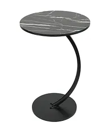 Приставний столик Fabrika BRIK Marble Black 