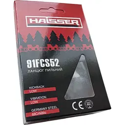 Ланцюг HAISSER 91FCS52 - 52 ланки, паз 1,3мм 0,50'', крок 3/8''L