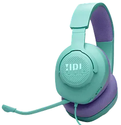Гарнітура JBL QUANTUM 100M2 Cyan (JBLQTUM100M2CYN) - мініатюра 1