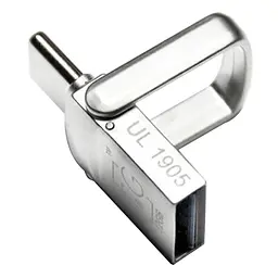 Флеш-накопичувач TG 104 Metal Series 2in1 USB 3.0 (USB-A/C) - 64GB Срібний