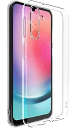 Силіконовий чохол BeCover для Samsung Galaxy A24 4G SM-A245 Transparancy (709303) - мініатюра 2