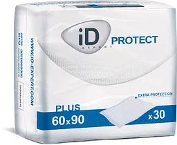 Одноразові гігієнічні пелюшки iD PROTECT Plus, 60x90 см, 30 шт. - мініатюра 2
