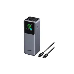 Батарея універсальна Ugreen 25000 mAh 200W Fast Charging Space Gray (U_35525B) - мініатюра 2