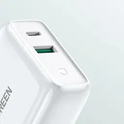 Зарядний пристрій UGREEN CD170 38W USB-C Wall Charger EU White UGR-60468 - мініатюра 5