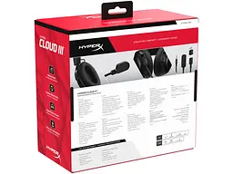 Навушники з мікрофоном HyperX Cloud III Black (727A8AA) - мініатюра 10