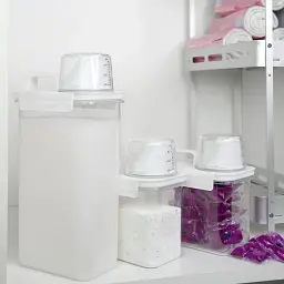 Ємність Homax для зберігання з кришкою-дозатором 2300 мл 15х10.5х29.5 см прозора (BR-21) - мініатюра 5