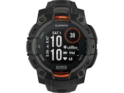Смарт-годинник Garmin Instinct 3 45mm Solar Black with Black Band (010-02934-00) - мініатюра 2