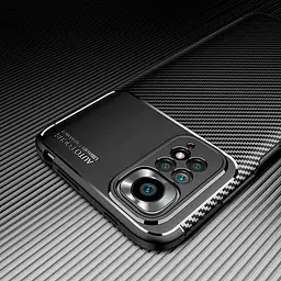 Чохол PRC Carbon Protection Case для Xiaomi Redmi Note 11/ Note 11S [Black] [71808] - мініатюра 2