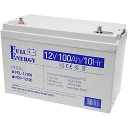 Акумулятор Full Energy GEL 12V (12V/100Ah/1200Wh) (FEL-12100) [151230]