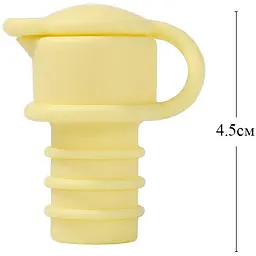 Пробка для пляшки Fissman з кришкою (7640) - мініатюра 4