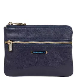 Жіноча кредитниця Tony Perotti натуральна шкіра Topkapi 3461 navy (90502) Темно-синя