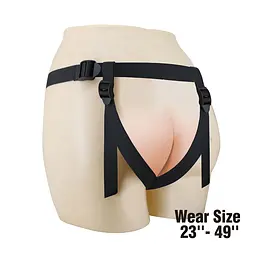 Трусики для страпона чорні Pretty Love Harness Briefs - мініатюра 5