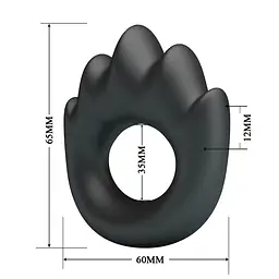 Кільце на пеніс HABERT, super soft silicone, Waterproof PRETTY LOVE BI-210357 102759 - мініатюра 7