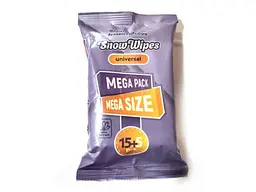 Вологі серветки SNOW WIPES 20шт Mega pack universal 15+5шт