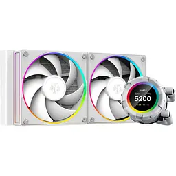 Система водяного охолодження ID-Cooling Space LCD SL240 White