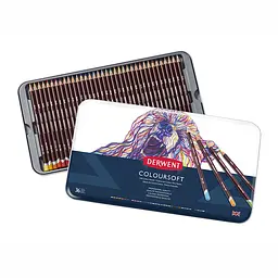 Кольорові олівці Coloursoft 36 кол. Derwent (5028252188944) - мініатюра 4