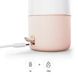 Портативний підігрівач для молока і термос 2 в 1 Kinderkraft Gaja Beige (KEGAJA00BEG0000) - мініатюра 6