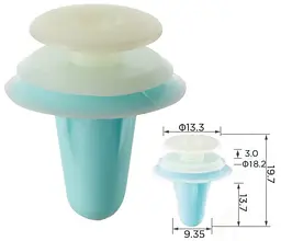 Кліпса кріплення обшивки Mitsubishi MR114962 Toyota Lexus 6777112010 6295520040 6777130060 (C0392)