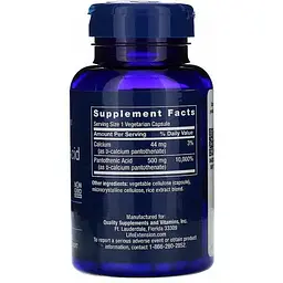 Пантотенова кислота Life Extension Pantothenic Acid 500 мг 100 капсул - мініатюра 2