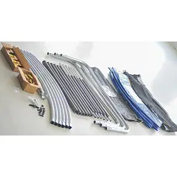 Батут SJ 4.5ft (140см) синій з зовнішньою сіткою - мініатюра 3