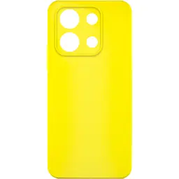 Чохол Silicone Cover Ummi Lakshmi Full Camera (AA) для Xiaomi Redmi Note 13 4G Жовтий / Flash