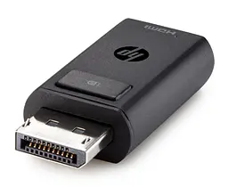 Перехідник DisplayPort M --> HDMI 1.4 F чорний HP - мініатюра 2