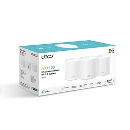 Система WiFi-Mesh Deco X10 AX1500, 1xGE LAN, 1xGE WAN, 3мод TP-Link teh0017243 - мініатюра 6