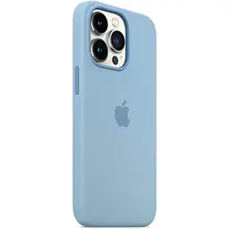 Чохол Silicone Case with MagSafe для Apple iPhone 13 Pro Max Blue Fog AAA [85760] - мініатюра 2
