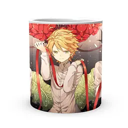 Кружка GeekLand The Promised Neverland Обіцяний Неверленд Норман Емма Рей З червоною стрічкою NV 02.454 - мініатюра 2