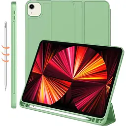 Чохол-книжка CDK для Apple iPad Air 10.9" 4gen 2020 екокожа/силікон Smart Case cлот стилус (011190) light green