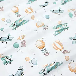 Пелюшка багаторазова Cosas непромокаюча Animals Aviators 50x70 см, м'ятна - мініатюра 3