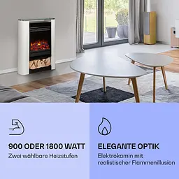Електричний камін Klarstein Studio 5 Arc 40 м² (10038400) - мініатюра 3