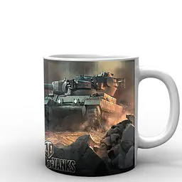 Кухоль GeekLand World of Tanks танк WT.02.060 330 мл білий - мініатюра 3