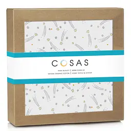 Пелюшка багаторазова Cosas непромокаюча Firework 100x140 см, жовта