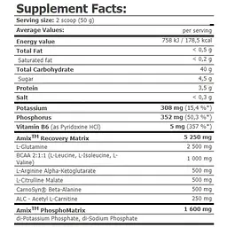 Ізотонік з амінокислотами Amix IsoLyn Recovery drink лимон 800 г - мініатюра 3