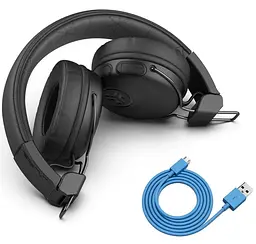 Навушники JLAB Studio Wireless On Ear (IEUHBASTUDIORBLK4) Black - мініатюра 3