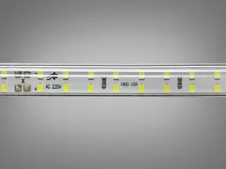 Світлодіодна стрічка 220в, 180штм, герметична, 12мм, холодний - мініатюра 3