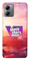 TPU чохол Demsky GTA VI Vice City для Motorola Moto G14