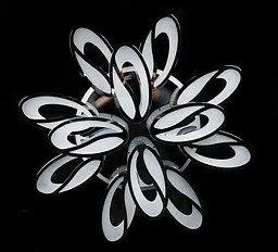 LED люстра світильник з пультом і підсвічуванням Splendid-Ray 30-3981-51 - мініатюра 5