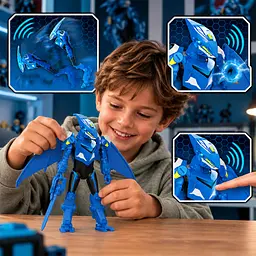 Фігурка з аксесуарами Dinoster Джей Мін зі світлом та звуком 20 см (EU583834) - мініатюра 6