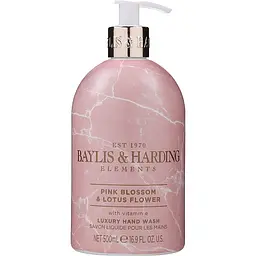 Рідке мило для рук Baylis & Harding Elements Pink Blossom & Lotus Flower 500 мл